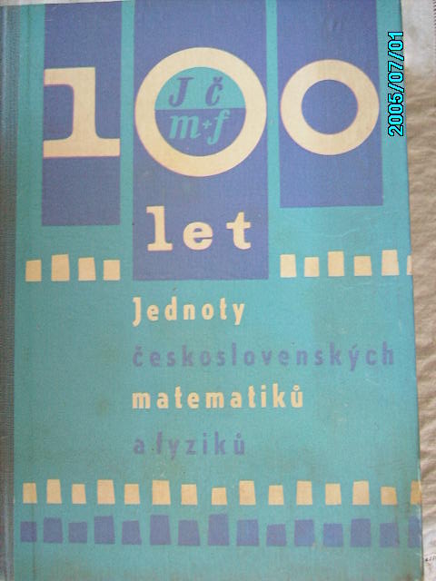 zobrazit detail knihy Veselý: 100 let Jednoty československých matematik
