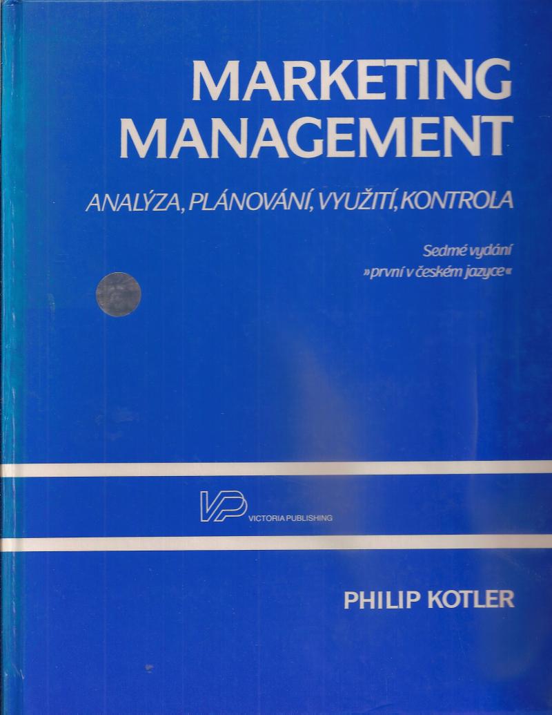 zobrazit detail knihy Kotler, Philip: Marketing management  analza, pl