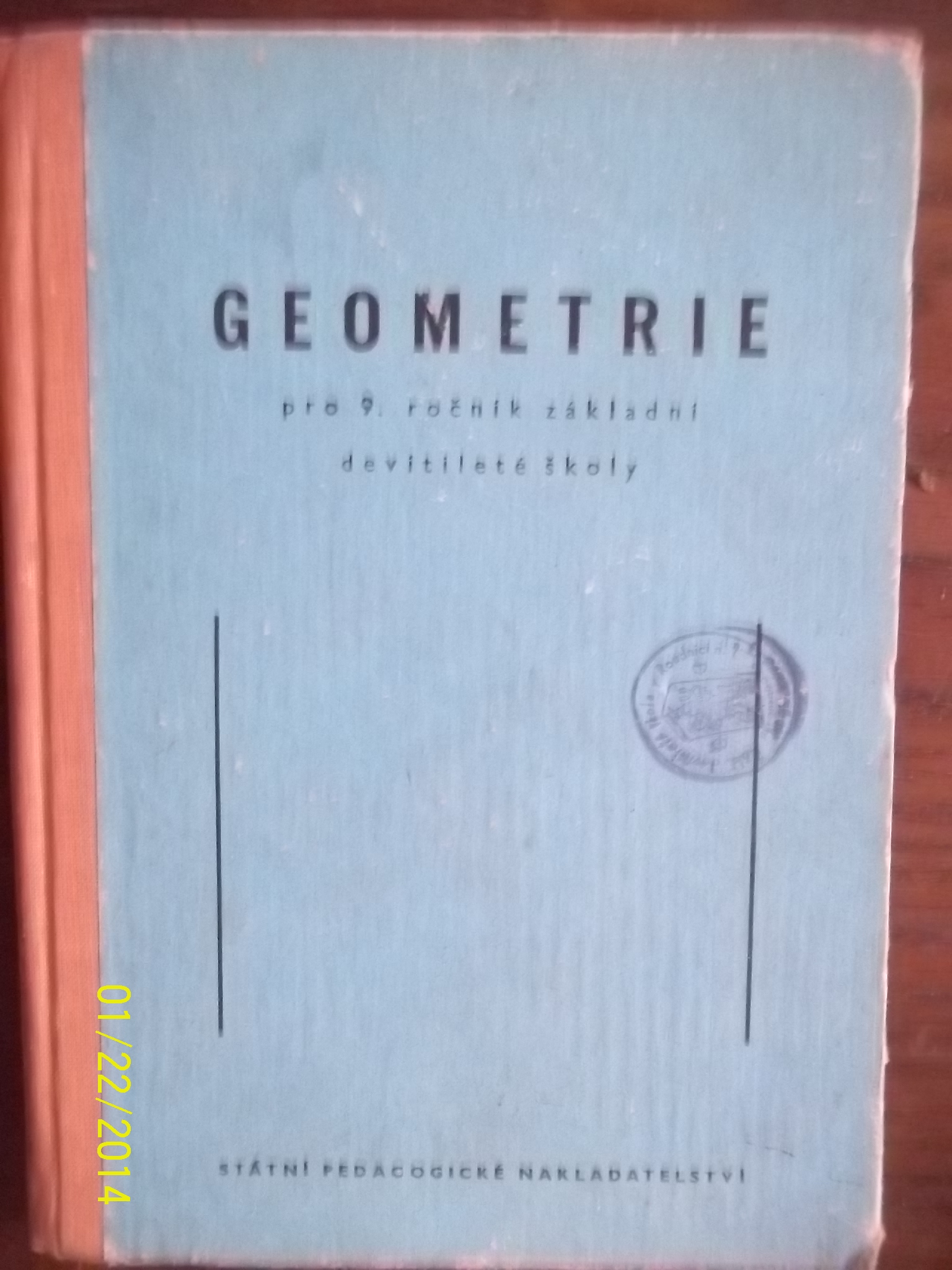 zobrazit detail knihy Geometrie pro 9 ronk 