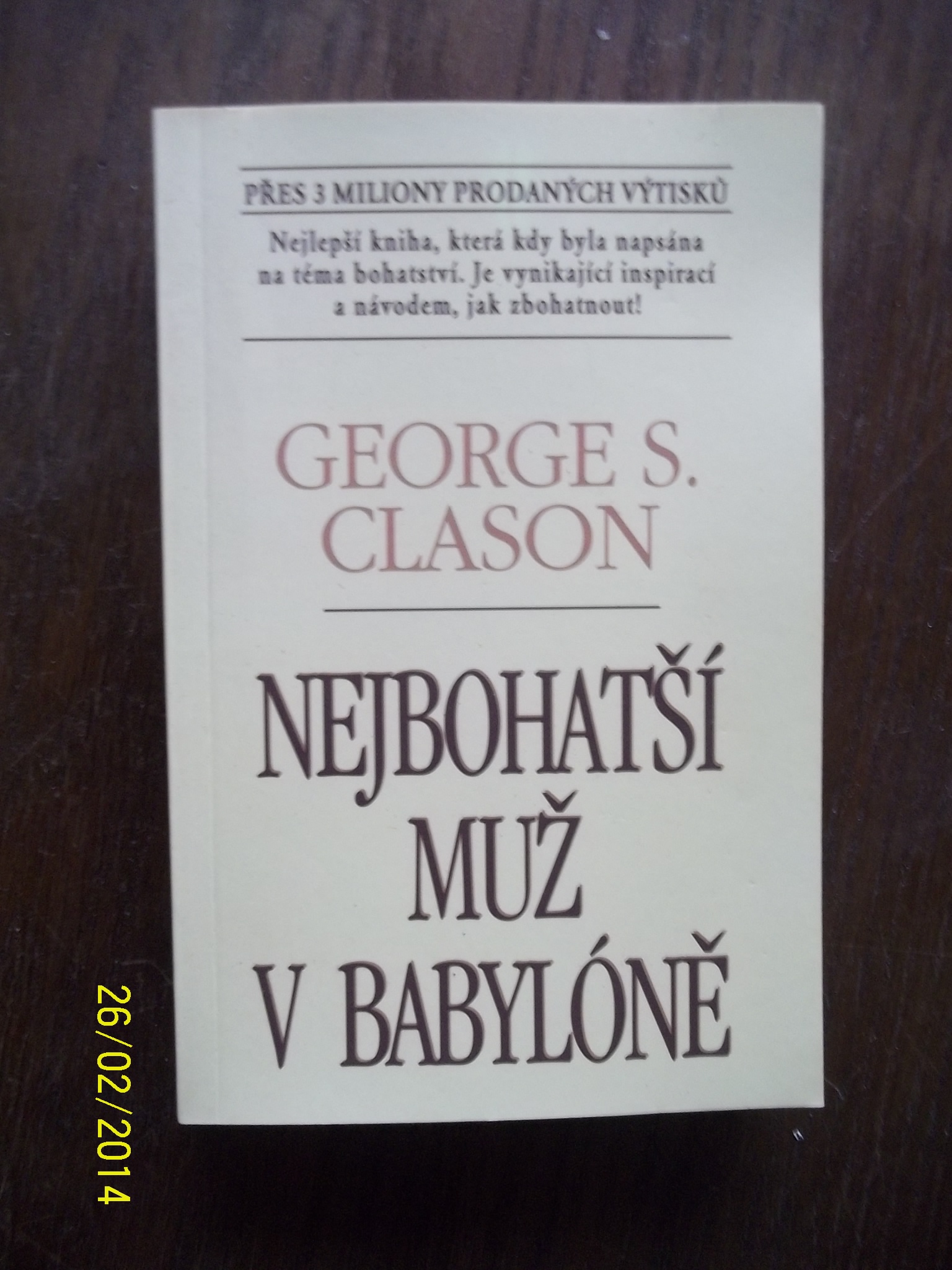 zobrazit detail knihy GLASON, George S.: Nejbohat mu v Babyln 