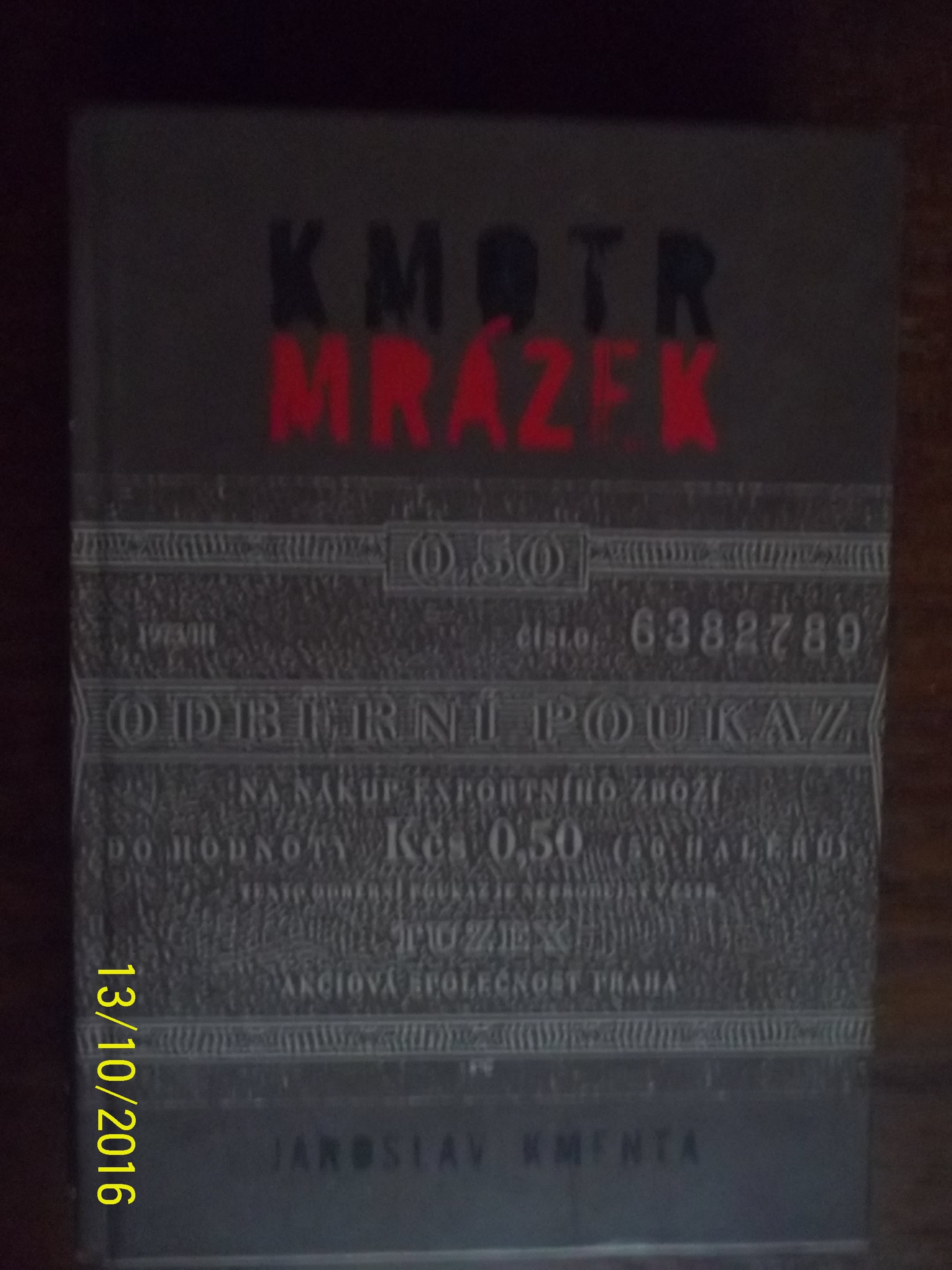 zobrazit detail knihy Kmenta, Jaroslav: Kmotr Mrzek. III, Vlka kmotr.