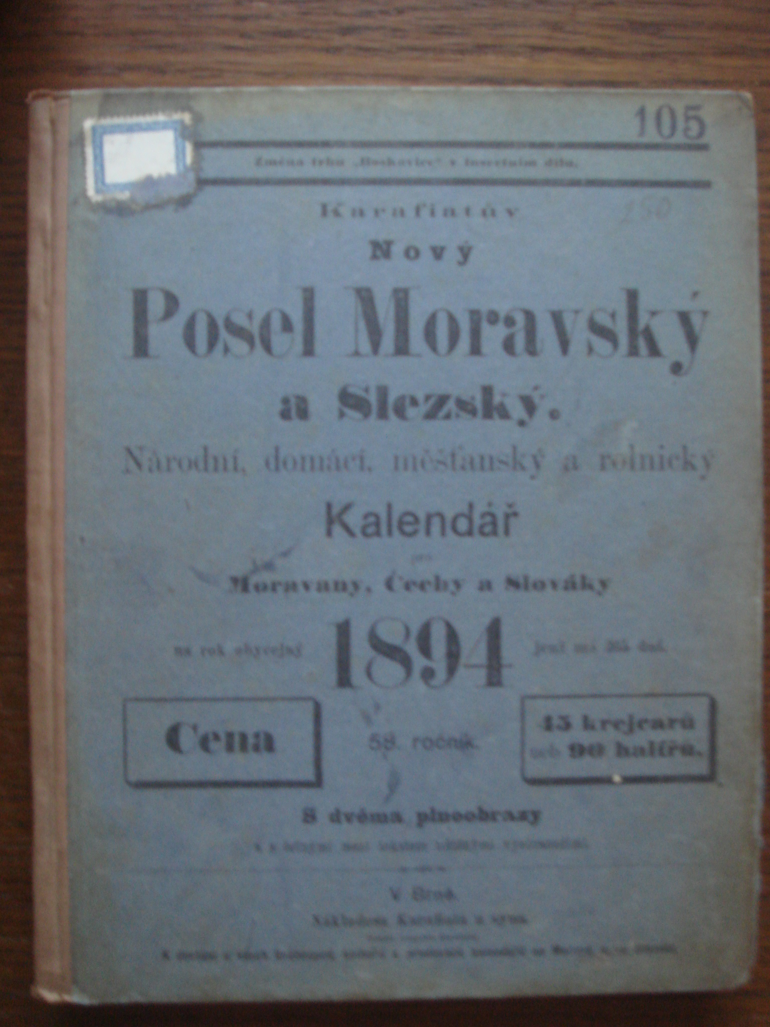 Nov Posel Moravsk a Slezk  kalend