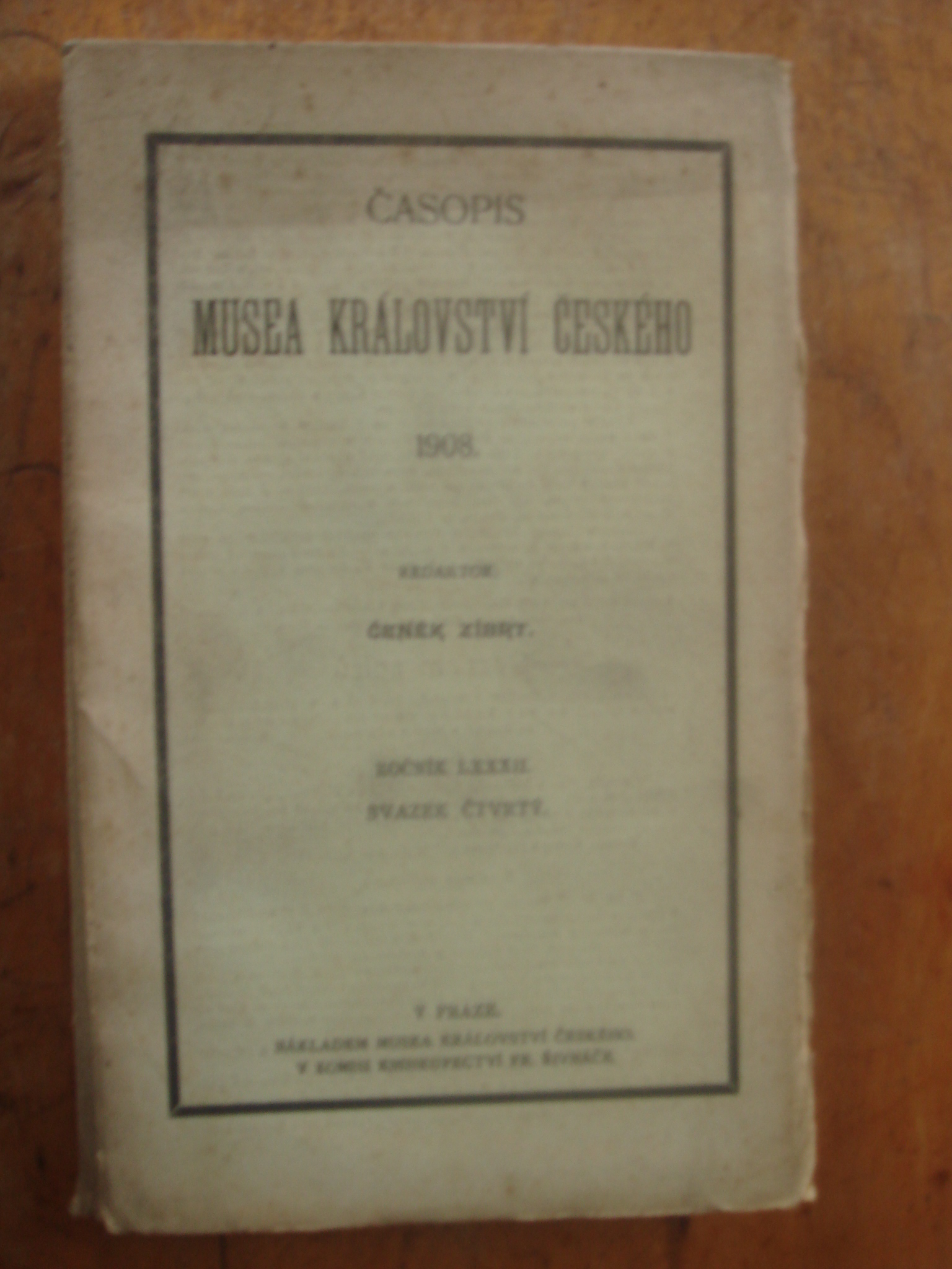 zobrazit detail knihy asopis Spolenosti wlastenskho museum w echch.