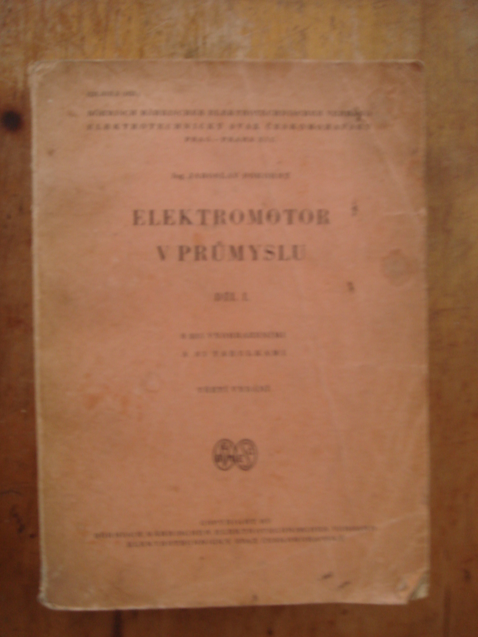 zobrazit detail knihy Pokorn, Jaroslav: Elektromotor v prmyslu. Dl I