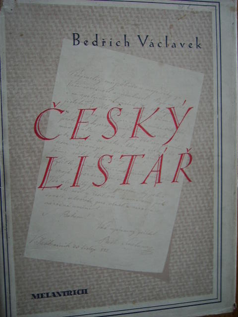 zobrazit detail knihy Václavek:  ČESKÝ LISTÁŘ 296 českých listů z šesti 