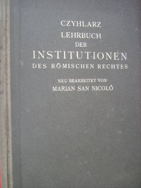 zobrazit detail knihy Lehrbuch der Institutionen des Rmischen Rechtes: 